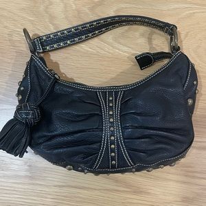 Junior Drake Leather Handbag *Like New*. OS